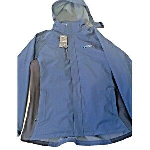 Landway Jacket Mens 3XL Blue Black Gravity Winter Water Resistant Foxwoods New